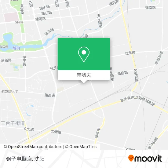 钢子电脑店地图
