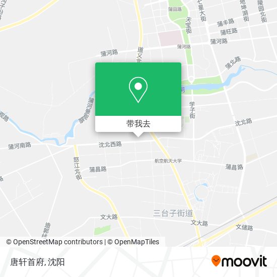 唐轩首府地图