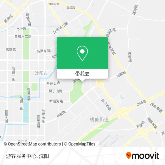 游客服务中心地图