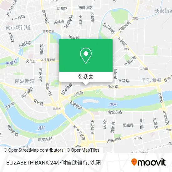 ELIZABETH BANK  24小时自助银行地图