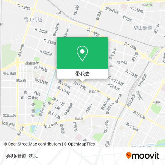 兴顺街道地图