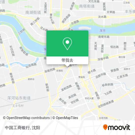 中国工商银行地图