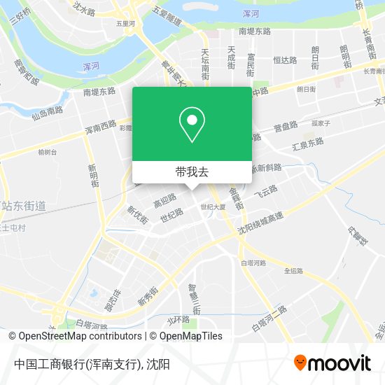 中国工商银行(浑南支行)地图