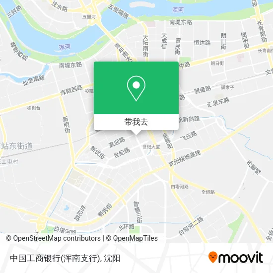中国工商银行(浑南支行)地图