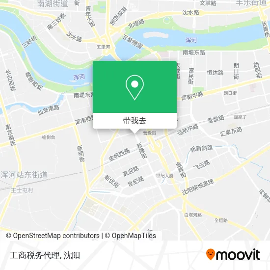 工商税务代理地图