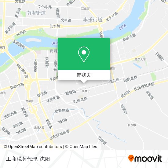 工商税务代理地图