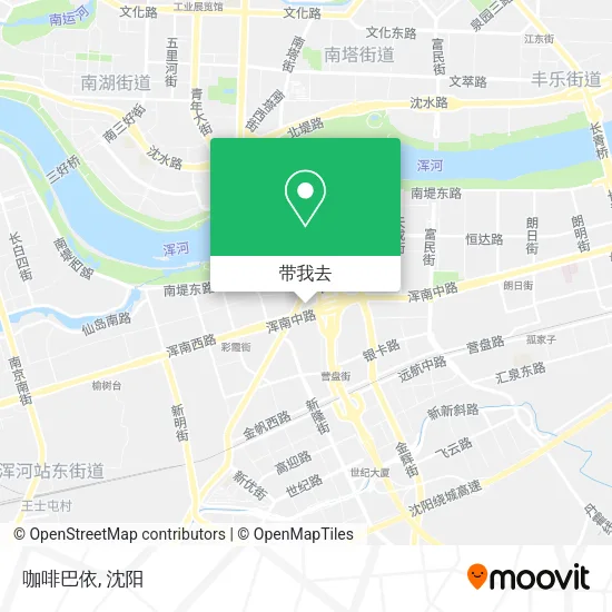 咖啡巴依地图