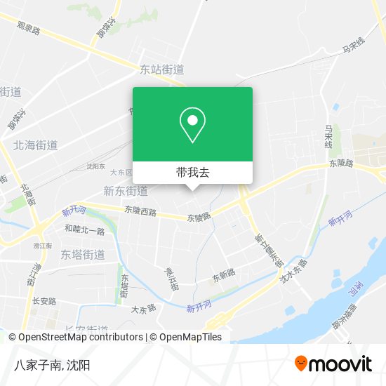 八家子南地图