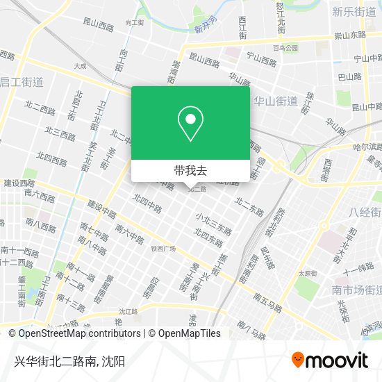 兴华街北二路南地图