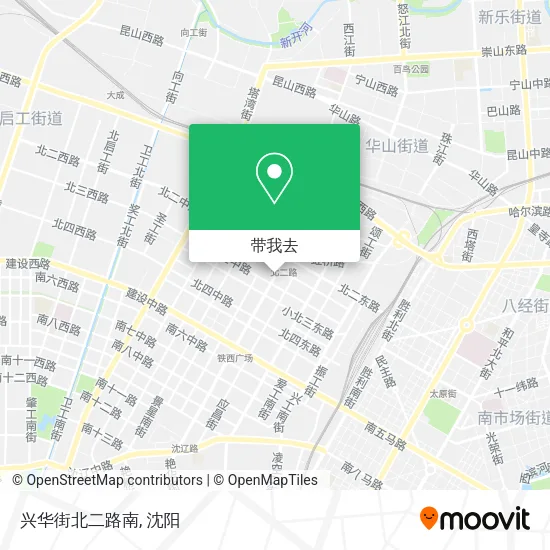 兴华街北二路南地图