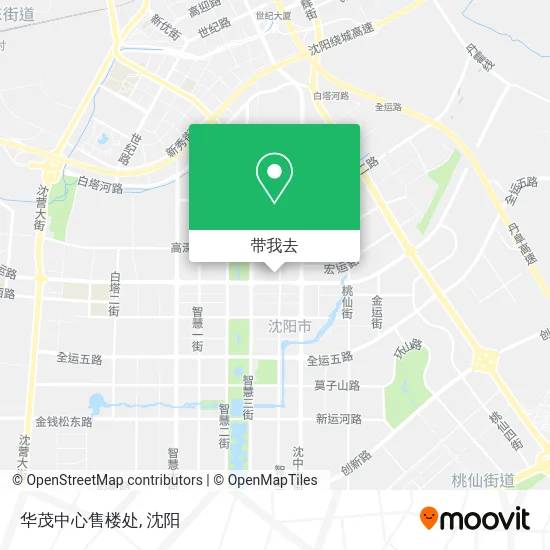 华茂中心售楼处地图