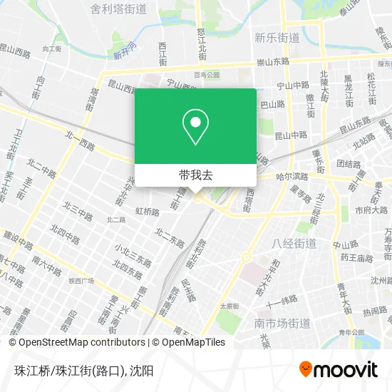 珠江桥/珠江街(路口)地图
