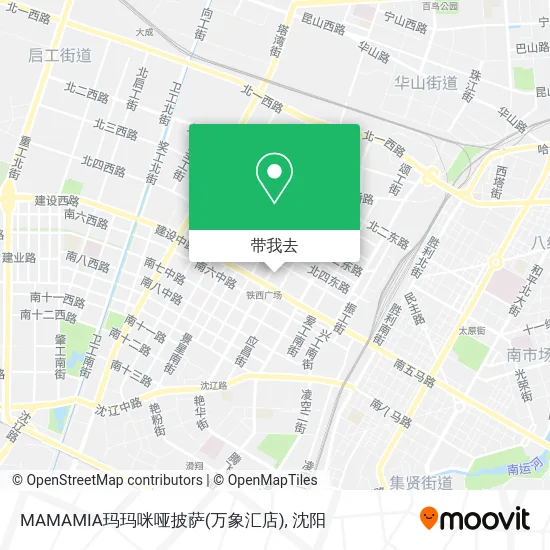 MAMAMIA玛玛咪哑披萨(万象汇店)地图