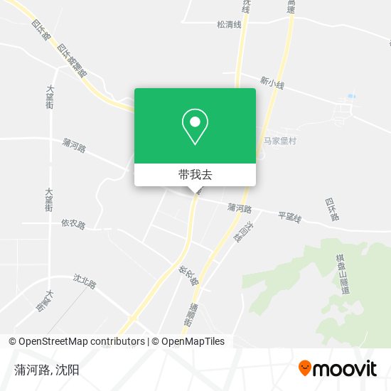 蒲河路地图