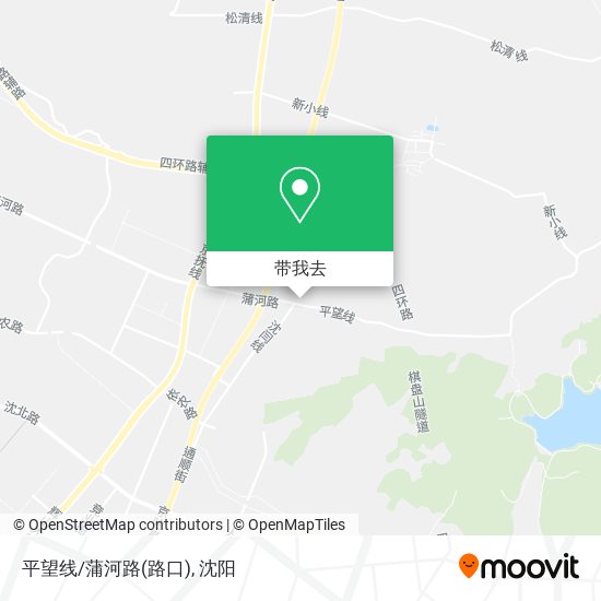 平望线/蒲河路(路口)地图