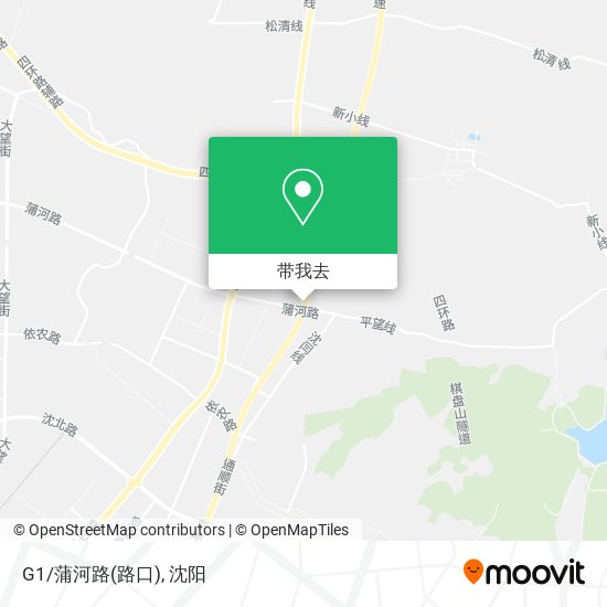 G1/蒲河路(路口)地图