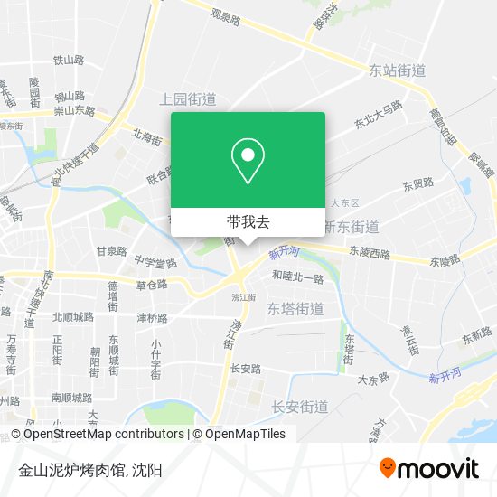 金山泥炉烤肉馆地图