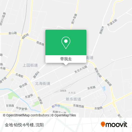 金地·铂悦-6号楼地图