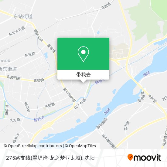 275路支线(翠堤湾-龙之梦亚太城)地图