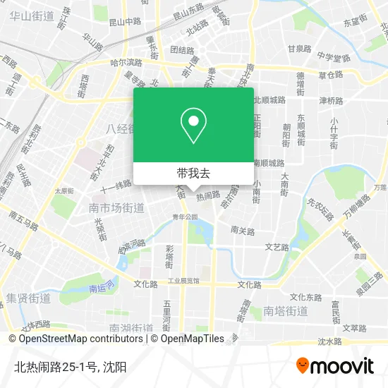 北热闹路25-1号地图