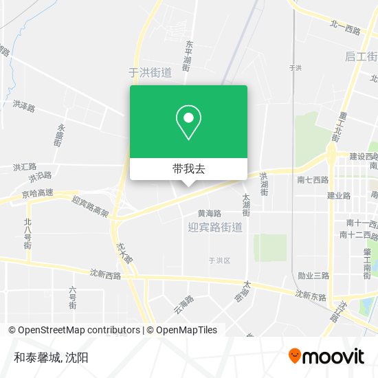 和泰馨城地图