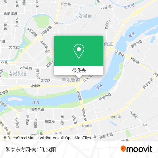 和泰东方园-南1门地图