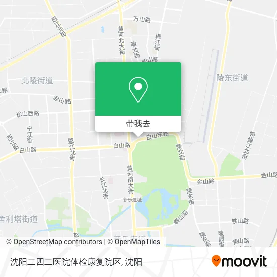 沈阳二四二医院体检康复院区地图