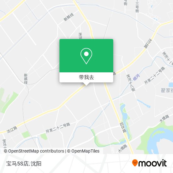 宝马5S店地图