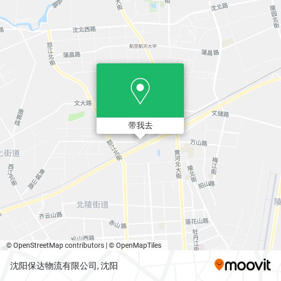 沈阳保达物流有限公司地图