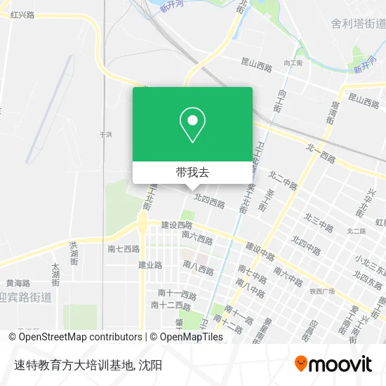 速特教育方大培训基地地图