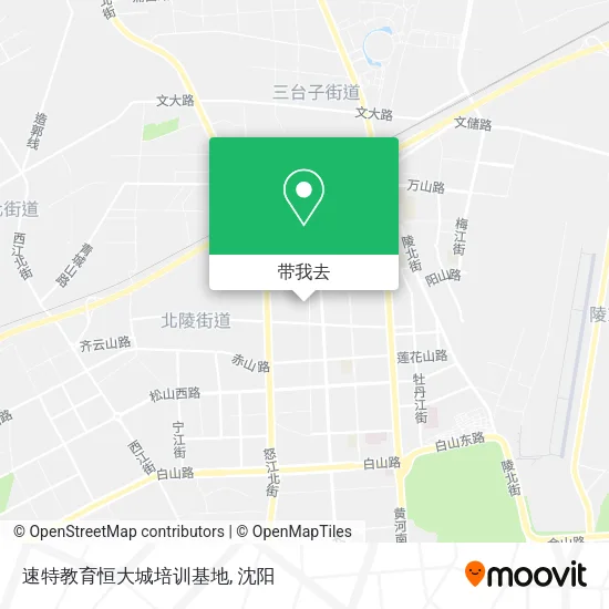 速特教育恒大城培训基地地图