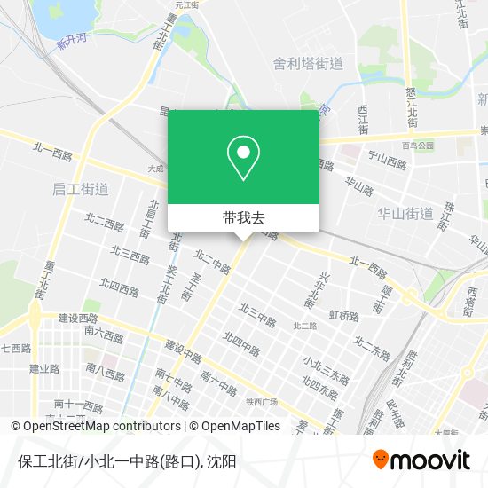 保工北街/小北一中路(路口)地图