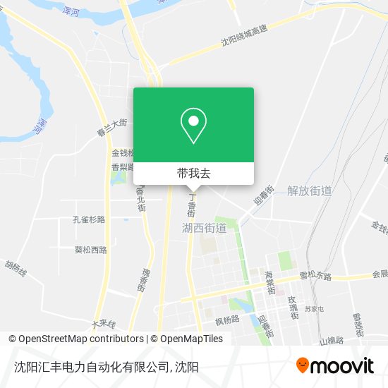 沈阳汇丰电力自动化有限公司地图