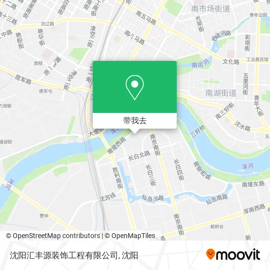 沈阳汇丰源装饰工程有限公司地图