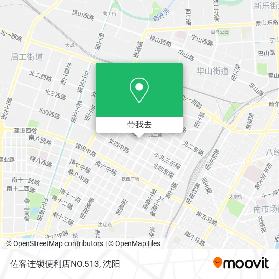 佐客连锁便利店NO.513地图
