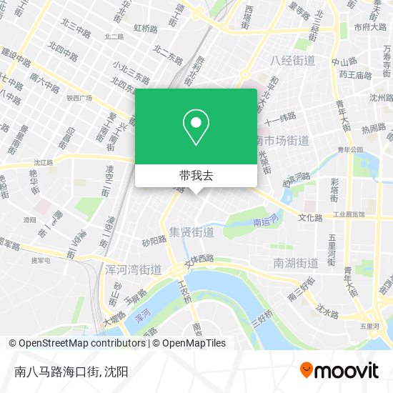 南八马路海口街地图