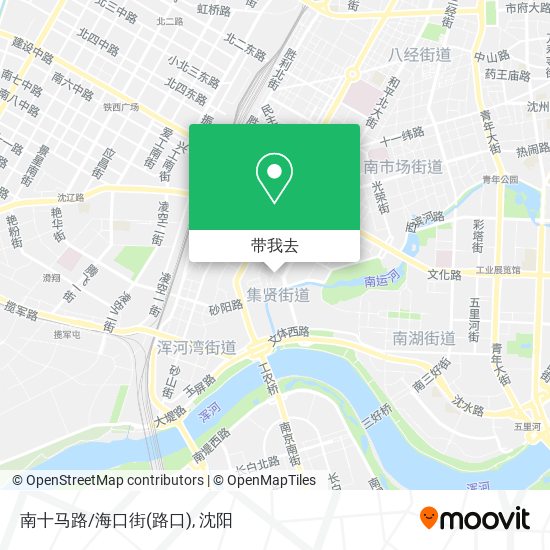 南十马路/海口街(路口)地图