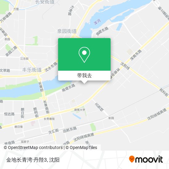 金地长青湾·丹陛3地图