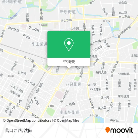 营口西路地图