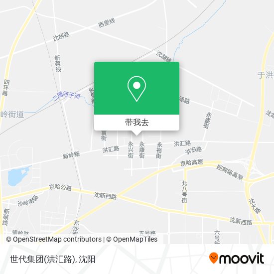 世代集团(洪汇路)地图