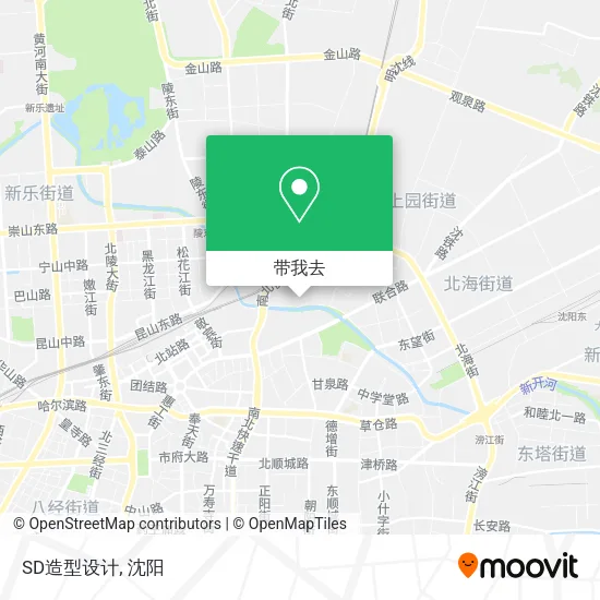 SD造型设计地图