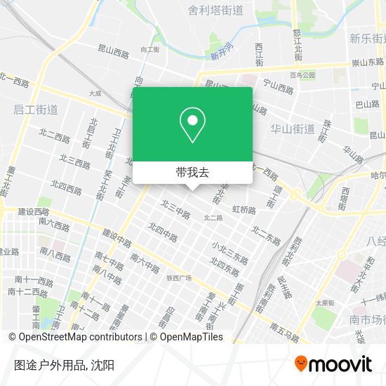 图途户外用品地图