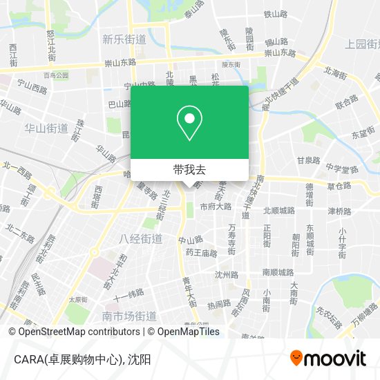 CARA(卓展购物中心)地图