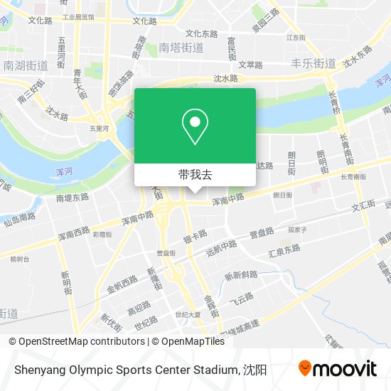 Shenyang Olympic Sports Center Stadium地图
