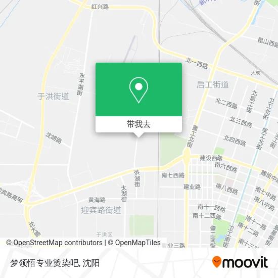 梦领悟专业烫染吧地图