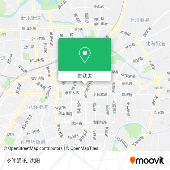 令闻通讯地图