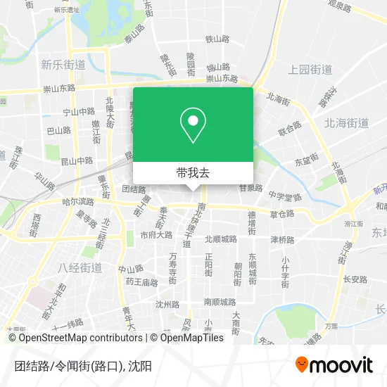 团结路/令闻街(路口)地图
