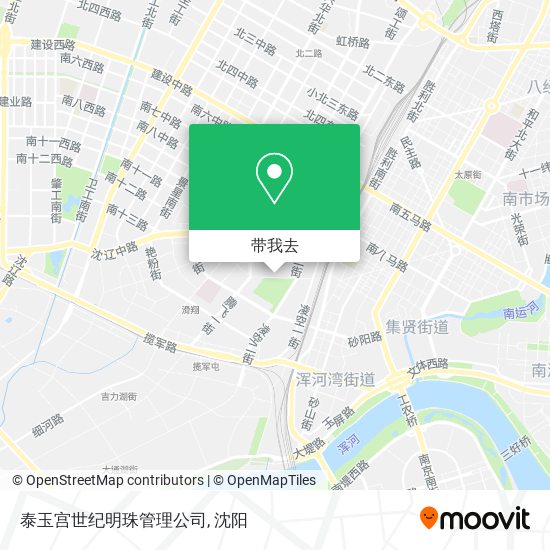 泰玉宫世纪明珠管理公司地图