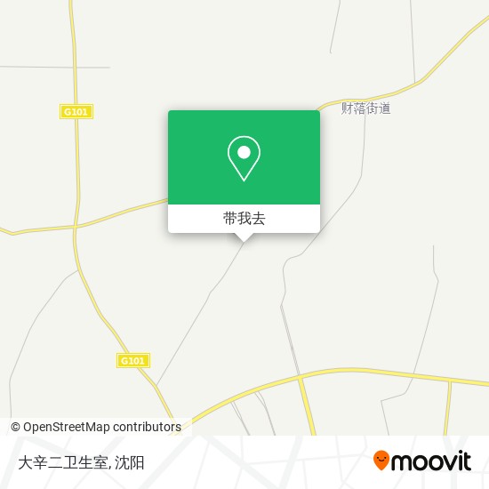 大辛二卫生室地图