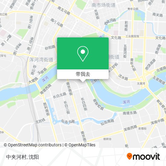 中夹河村地图